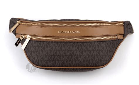 michael kors belt bag mk signature logo fanny pack|belt bag Michael Kors outlet.